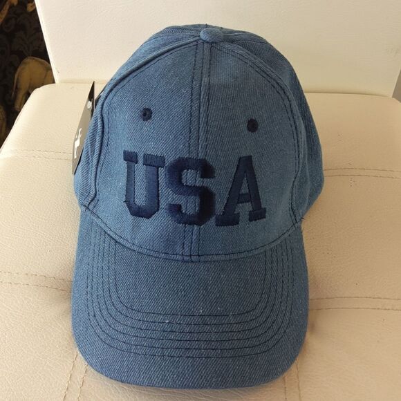 USA unisex stonewash adjustable cap - Picture 7 of 14